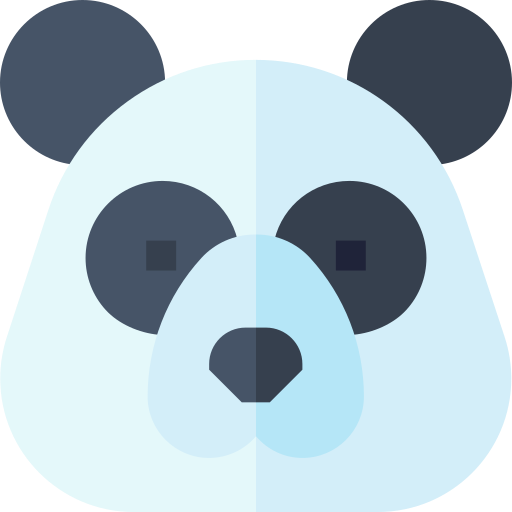 panda Icône gratuit panda Icône gratuit