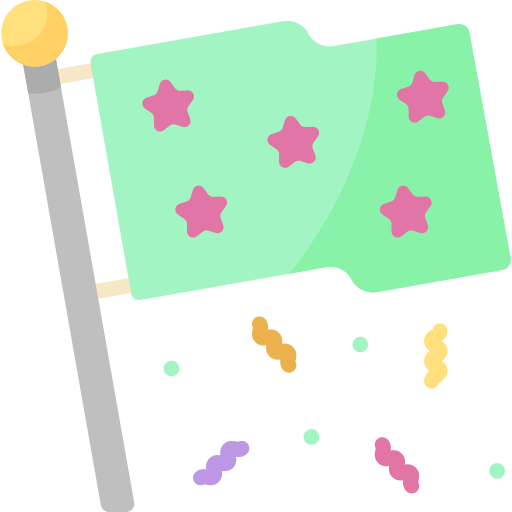 Flag free icon Flag free icon