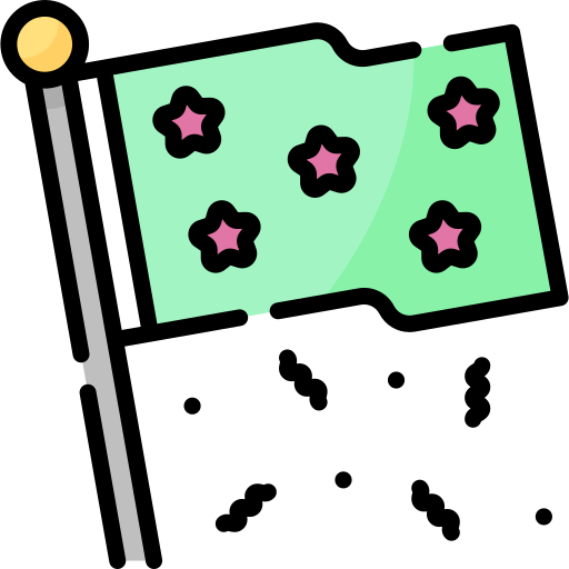 Flag free icon Flag free icon