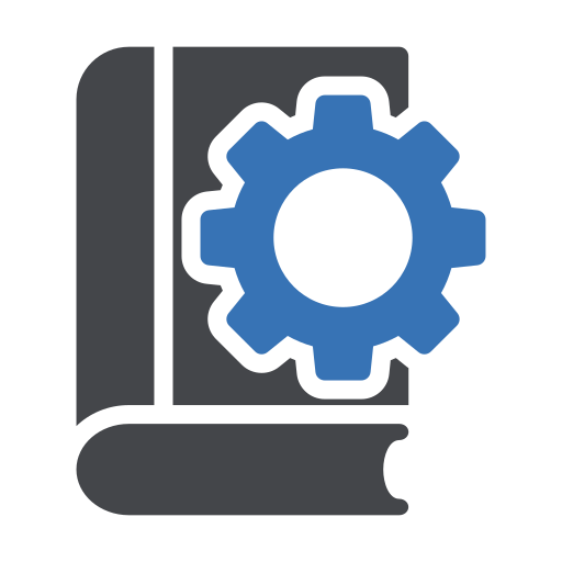 Gear Generic Blue icon