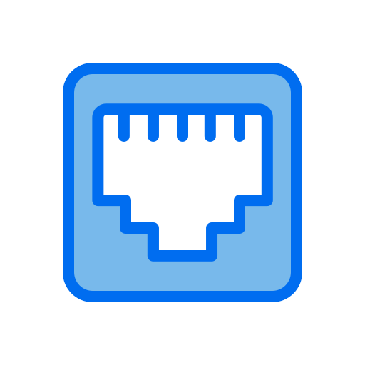 Lan Equipment Generic Blue Icon