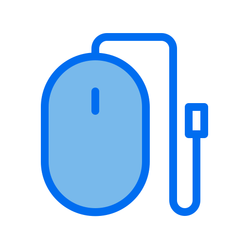 Mouse icon Generic Blue