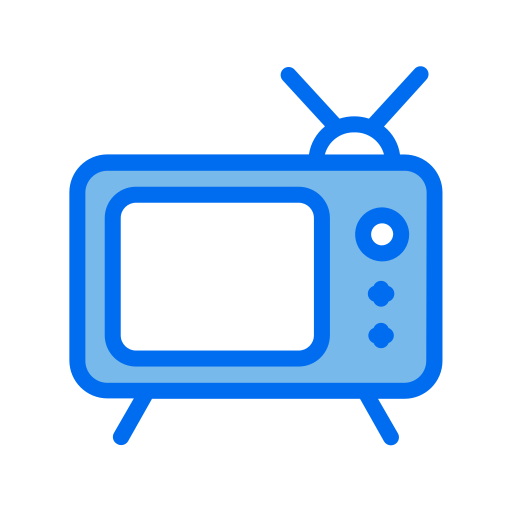 Tv Generic Blue icon