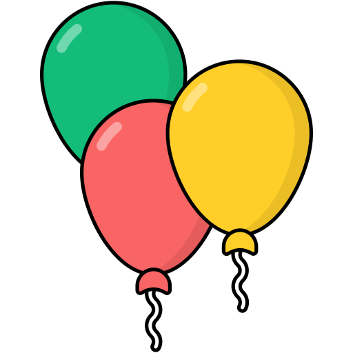 Balloons - Free entertainment icons