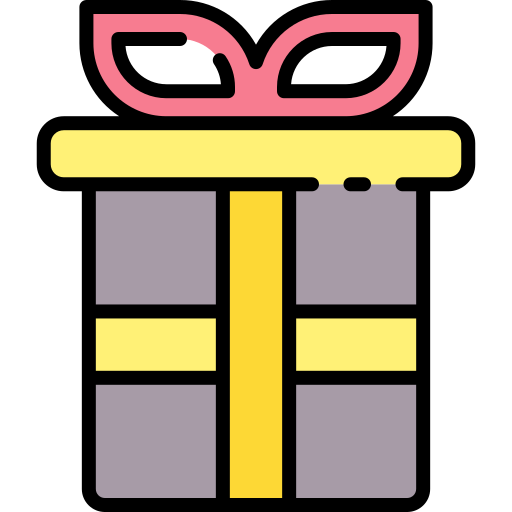 Gift free icon Gift free icon