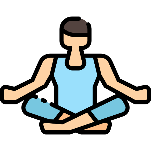 Yoga Good Ware Lineal Color Icon