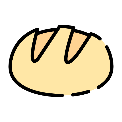 Bread Good Ware Lineal Color icon