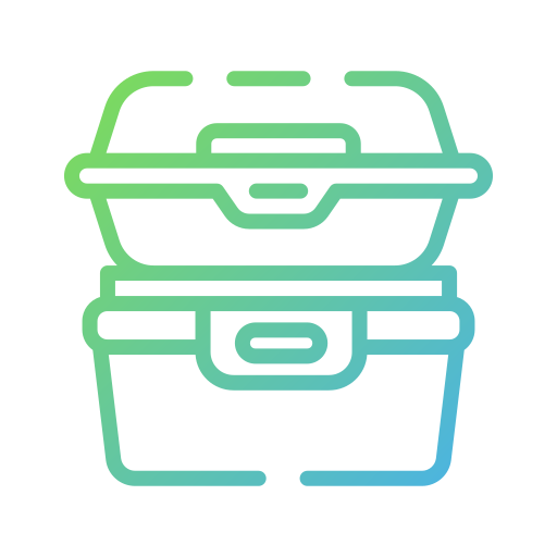 Tupper, lunch, box, plastic, tupperware, food icon - Download on