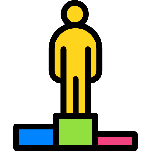 Podium - free icon