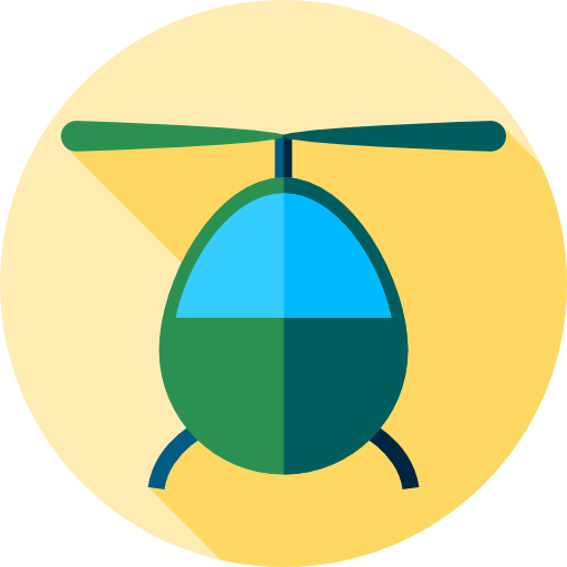 helicóptero icono gratis