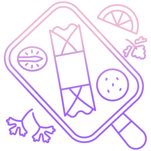 brocheta icono gratis