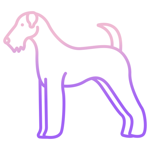 terrier de airedale icono gratis