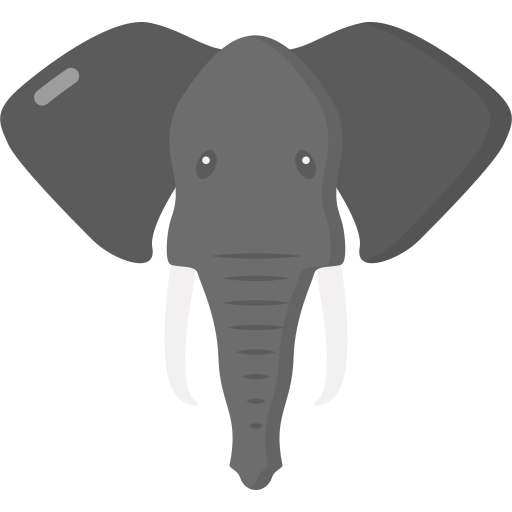 Elephant free icon Elephant free icon