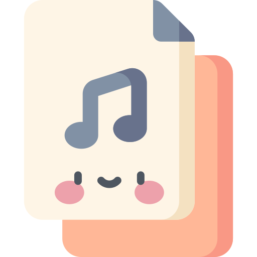 archivo de música icono gratis