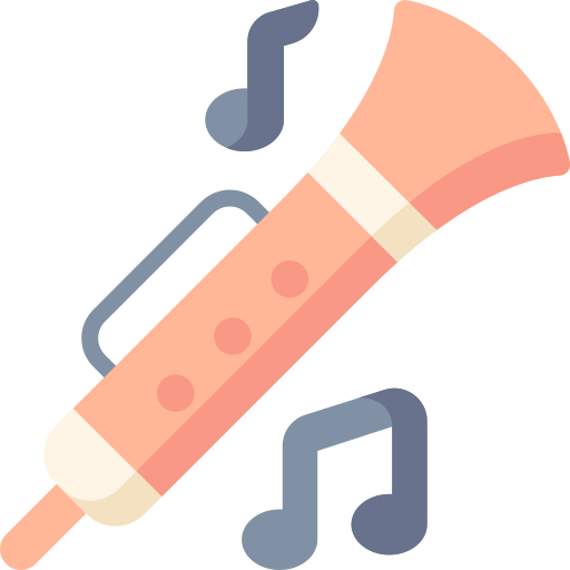 clarinete icono gratis