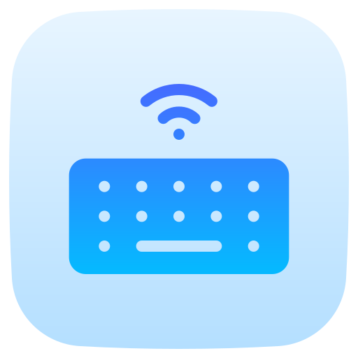 teclado inalambrico icono gratis
