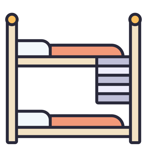 Bed - free icon