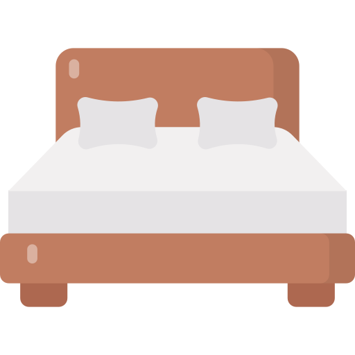 cama matrimonial icono gratis