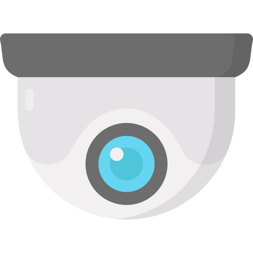 Security camera - free icon