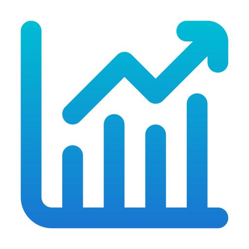 Chart free icon