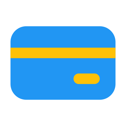 Credit card Generic Flat icon