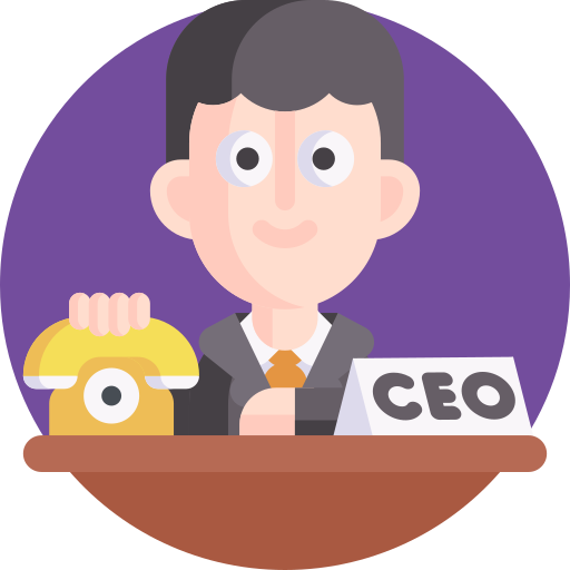 Ceo Detailed Flat Circular Flat icon