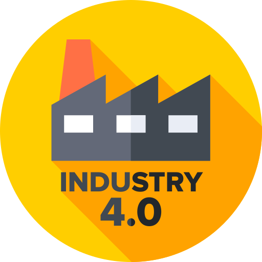 industria 40 icono gratis