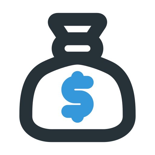 돈 가방 무료 아이콘