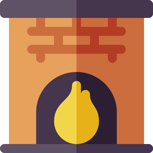 chimenea icono gratis