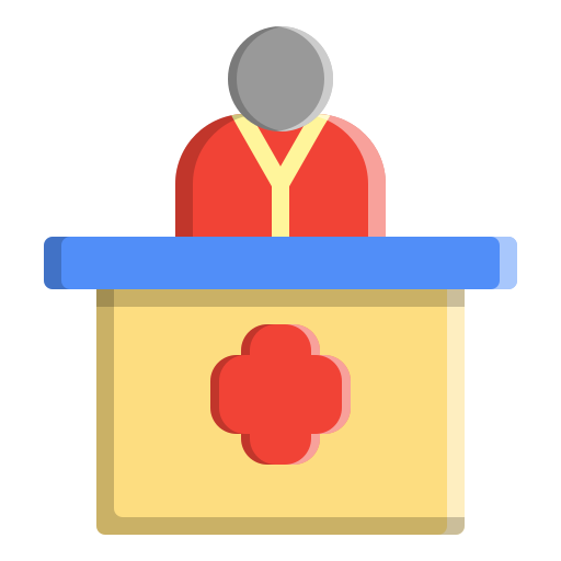 recepcionista icono gratis