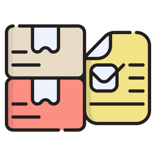 Inventory Generic Outline Color Icon