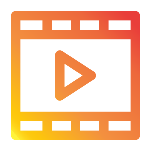 Movie Generic Gradient icon