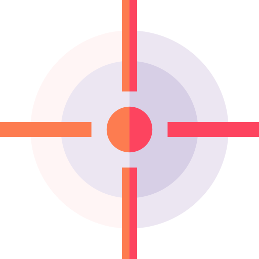 Target Basic Straight Flat icon