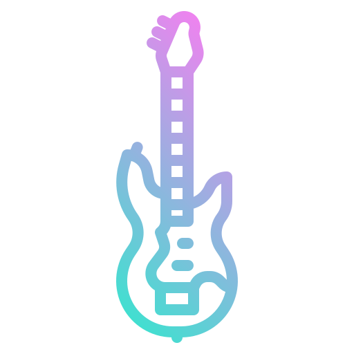 guitarra electrica icono gratis