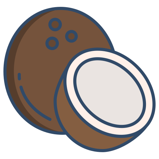 noix de coco Icône gratuit noix de coco Icône gratuit