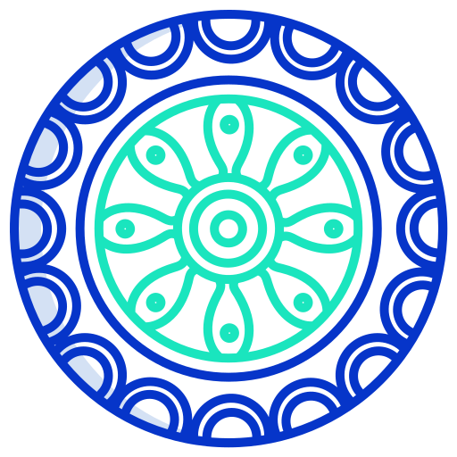 Mandala Icongeek26 Outline Colour icon