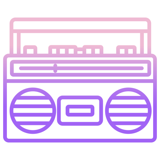 boombox icono gratis