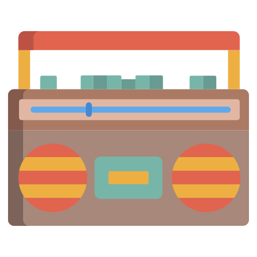 boombox icono gratis