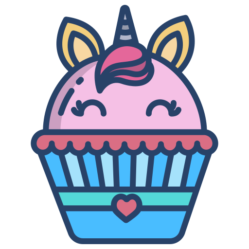 Cupcake Icongeek26 Flat icon