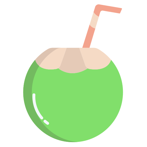 Coconut drink Icongeek26 Flat icon