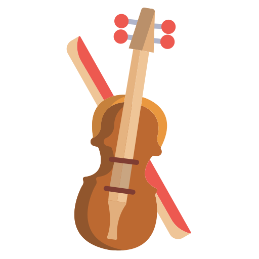 violín icono gratis