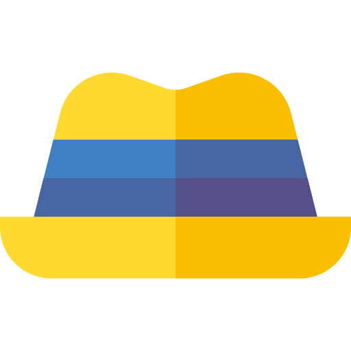 Hat Basic Straight Flat icon