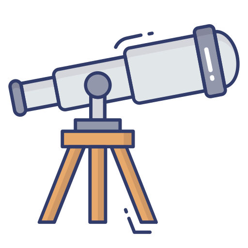 Телескоп бесплатно иконка