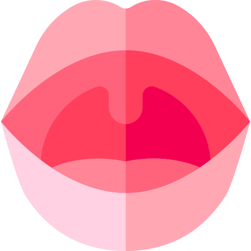 Uvula Basic Straight Flat icon