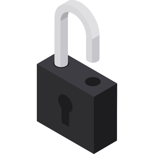 Padlock free icon