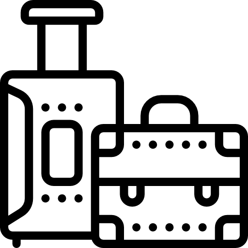 Suitcase free icon