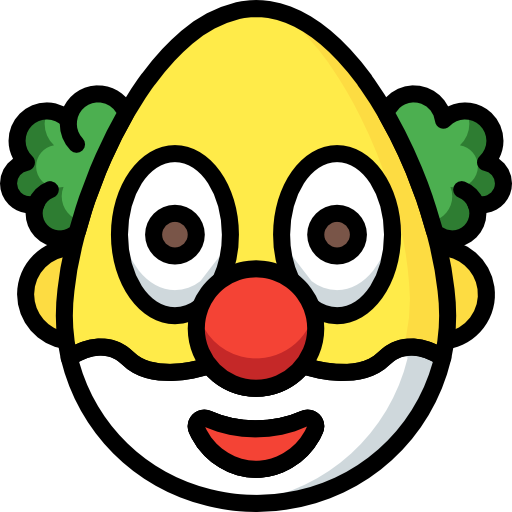 payaso icono gratis