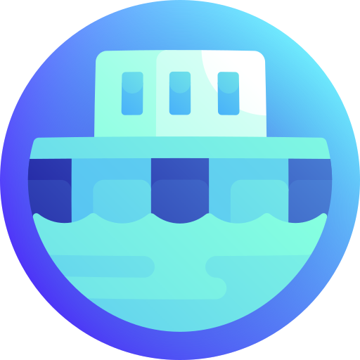 Tidal power free icon