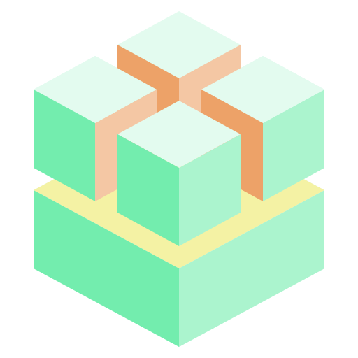 cubo 3d icono gratis