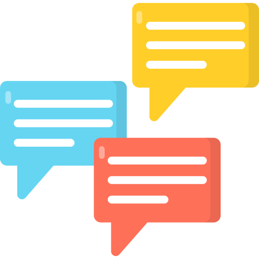 Speech bubble Generic Flat icon